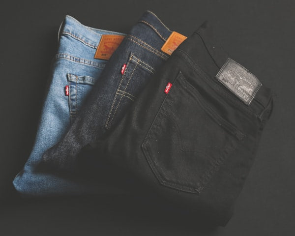 Men Classic Black Cotton Jeans Pant - Edition 523